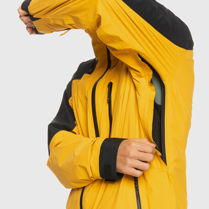 QUIKSILVER Ultralight Gore-Tex Jacket 2024 - Mineral Yellow