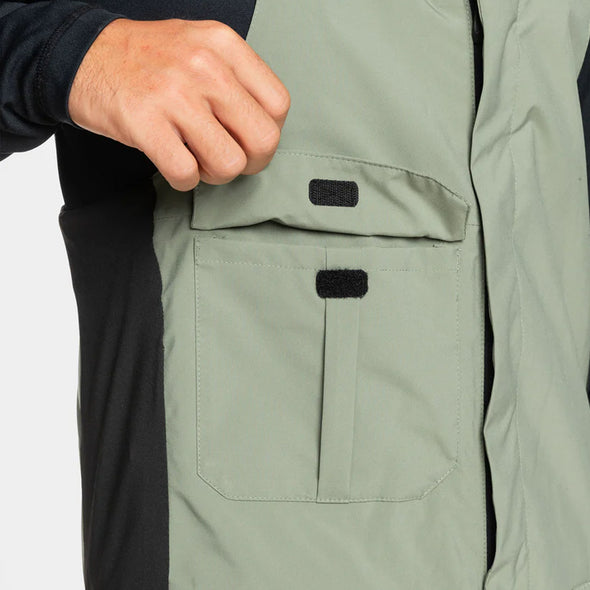 QUIKSILVER Utility Bib Pant 2025 - Sea Spray