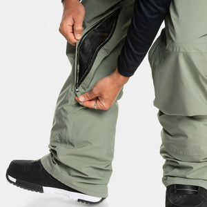 QUIKSILVER Utility Bib Pant 2025 - Sea Spray
