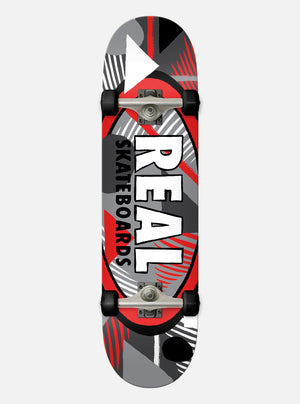 REAL Hatched Oval Complete - 8.0 (Red)