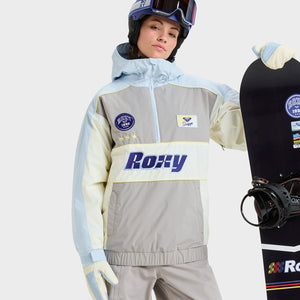 ROXY Women's Chloe Kim Anorak Jacket 2026 - Ash