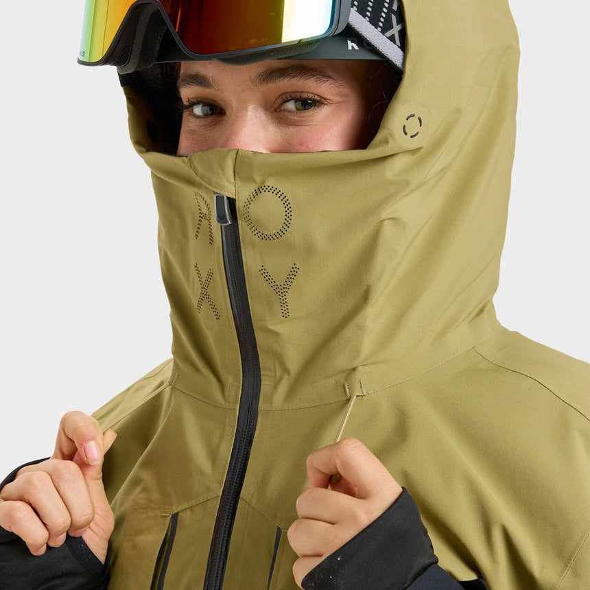 ROXY Women's Gore-Tex Stretch Purelines Jacket 2026 - Fennel Seed