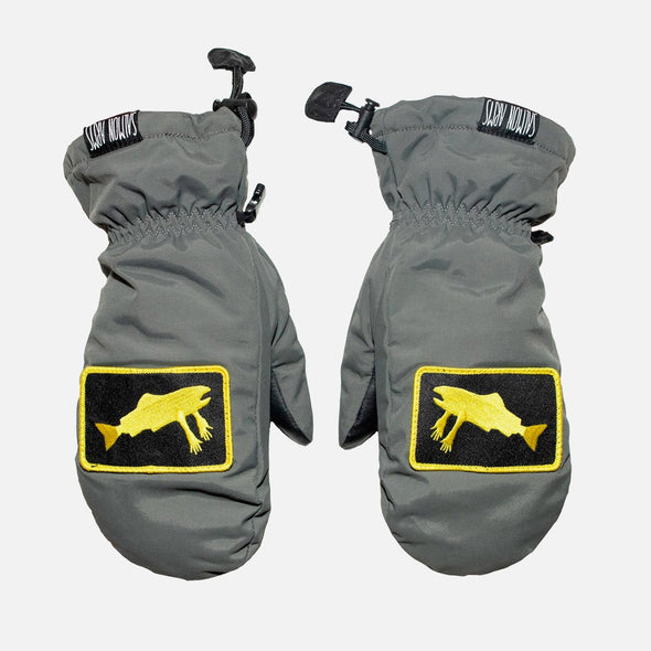 SALMON ARMS Classic Mitt 2025 - Logo Grey/Yellow