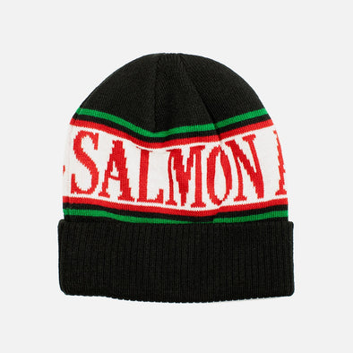 SALMON ARMS Jaquard Beanie - Black