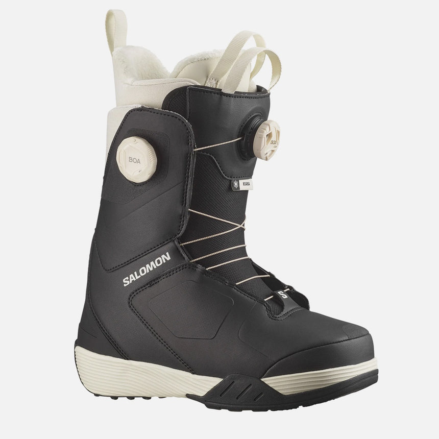 SALOMON Women's Kiana Dual Boa Boots 2026 - Black