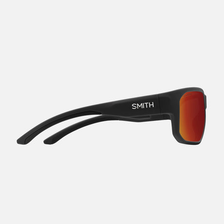 SMITH Arvo Sunglasses - Matte Black/ChromaPop Polarized Red Mirror