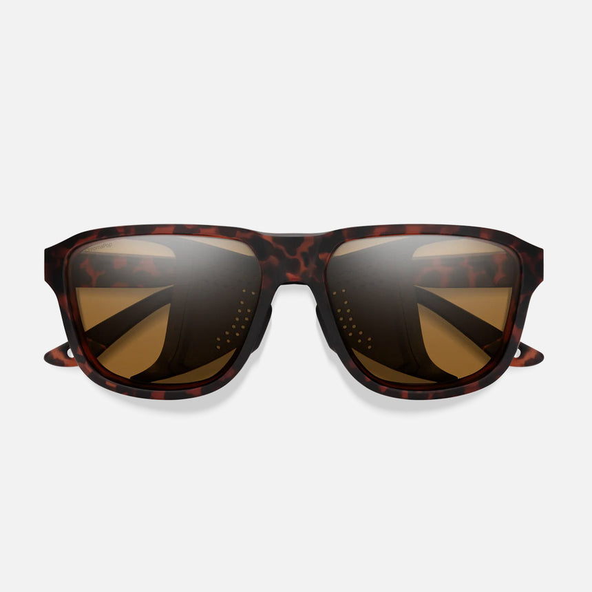 SMITH Embark Sunglasses - Matte Tort ChromaPop Glass Polarized Brown