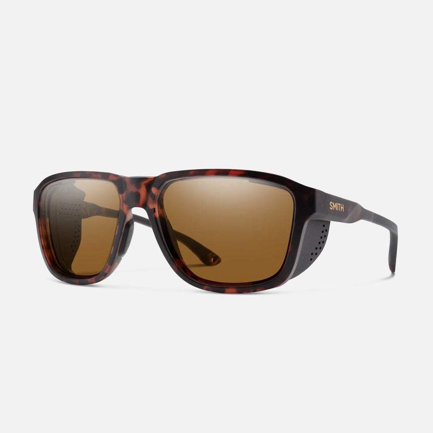 SMITH Embark Sunglasses - Matte Tort ChromaPop Glass Polarized Brown