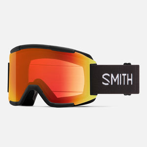 SMITH  Squad Goggle 2026 - Black/ChromaPop Everyday Red Mirror