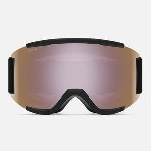 SMITH Squad Goggle 2026 - Black/ChromaPop Everyday Rose Gold Mirror