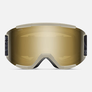 SMITH Squad Goggle 2026 - Chalk Space Invader/ChromaPop Sun Black Gold Mirror