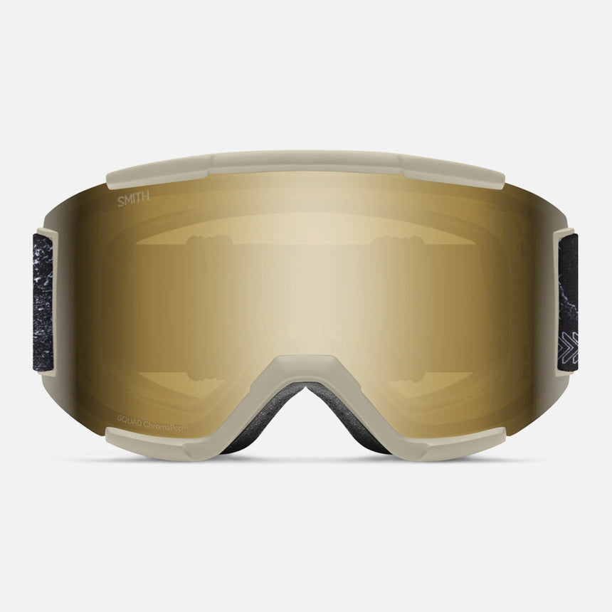 SMITH Squad Goggle 2026 - Chalk Space Invader/ChromaPop Sun Black Gold Mirror