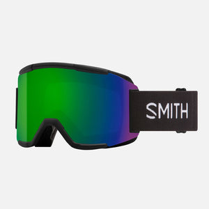 SMITH Squad Goggles 2026 - Black/ChromaPop  Sun Green Mirror