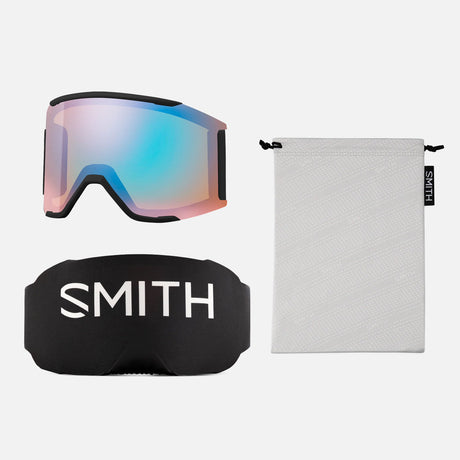 SMITH Squad Mag Goggle 2026 - Black/ChromoPop Sun Blue Mirror