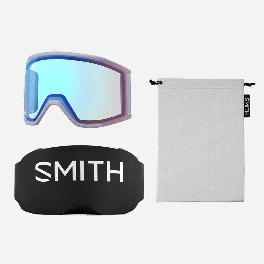 SMITH Squad Mag Goggle 2026 - Lunar Fog/ChromoPop Everyday Rose Gold Mirror