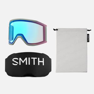 SMITH Squad Mag Goggle 2026 - Mind Expanders/ChromaPop Everyday Rose Gold Mirror