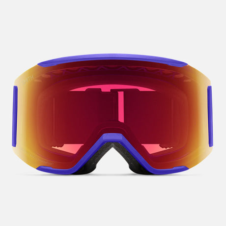 SMITH Squad Mag Goggle 2026 - Ultraviolet Peaking/ChromaPop Pro Photochromic Red Mirror