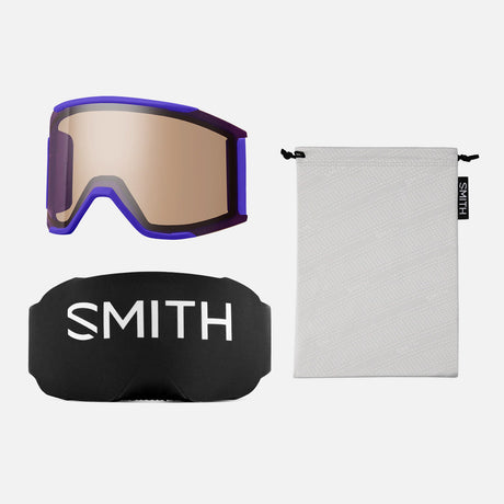 SMITH Squad Mag Goggle 2026 - Ultraviolet Peaking/ChromaPop Pro Photochromic Red Mirror