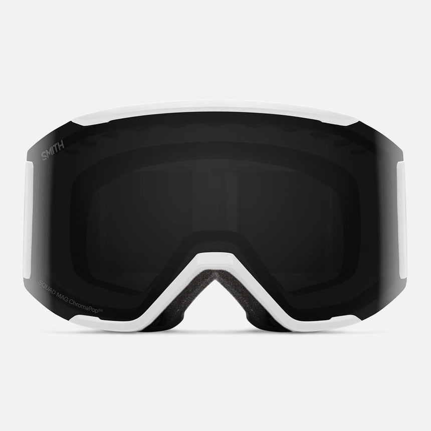 SMITH Squad Mag Goggle 2026 - White Vapor/ChromaPop Sun Black
