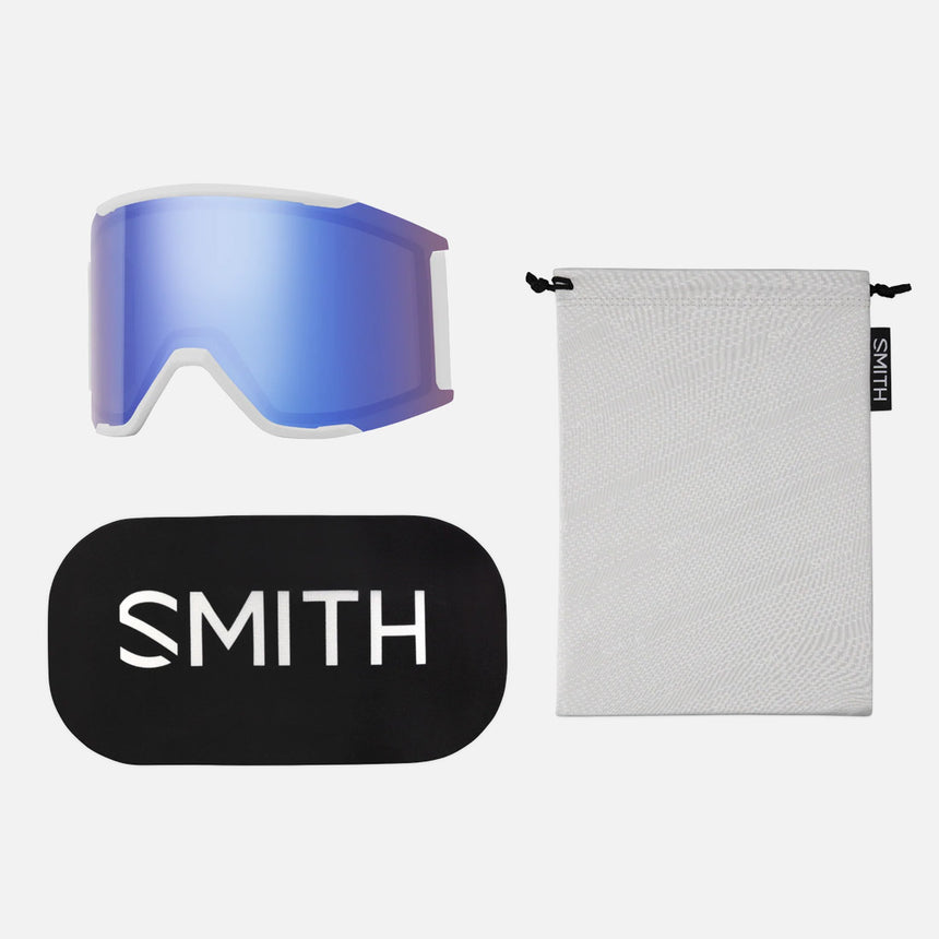 SMITH Squad Mag Goggle 2026 - White Vapor/ChromaPop Sun Black