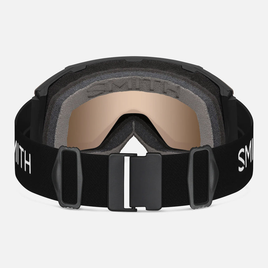 SMITH Squad Mag Low Bridge Goggle 2026 - Black/ChromaPop Pro Photochromic Gold Mirror