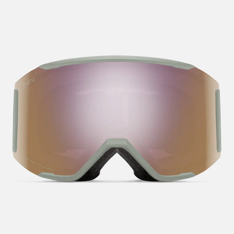 SMITH Squad Mag Low Bridge Goggle 2026 - Mind Expanders/ChromaPop Everyday Rose Gold Mirror