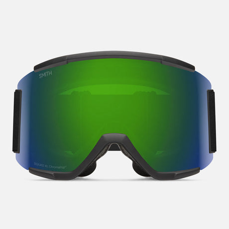 SMITH Squad XL Goggle 2026 - Black/ChromaPop Sun Green Mirror