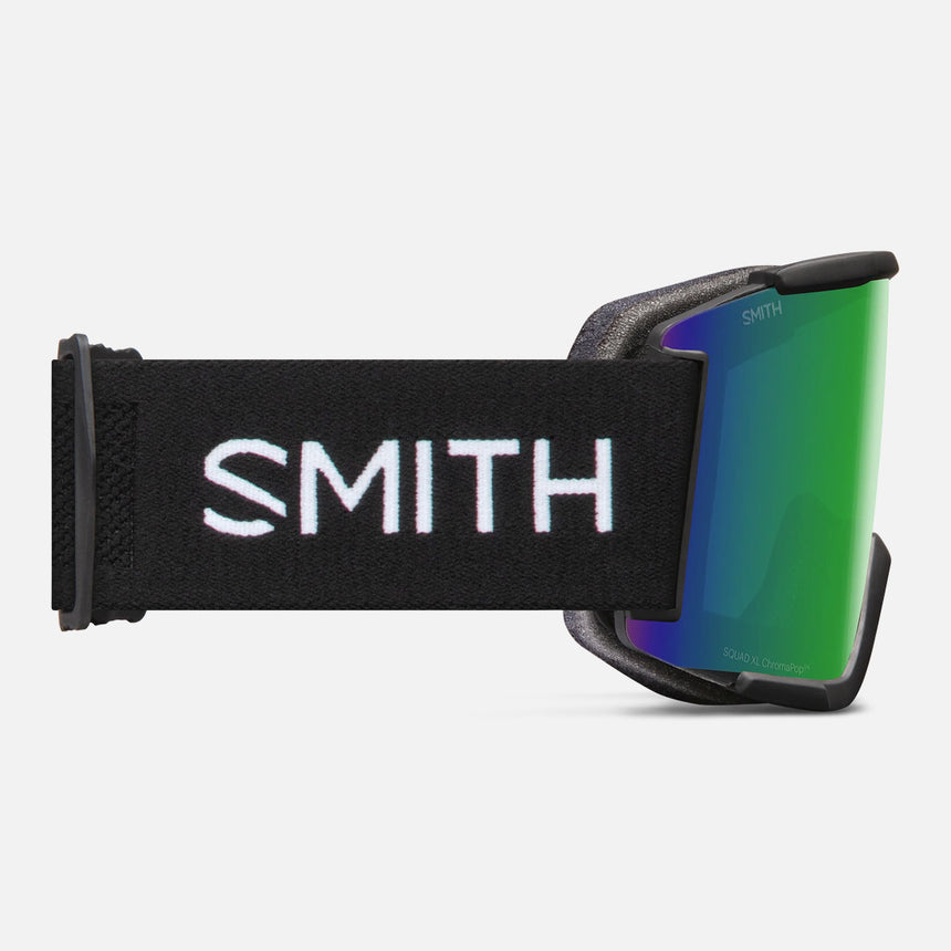 SMITH Squad XL Goggle 2026 - Black/ChromaPop Sun Green Mirror