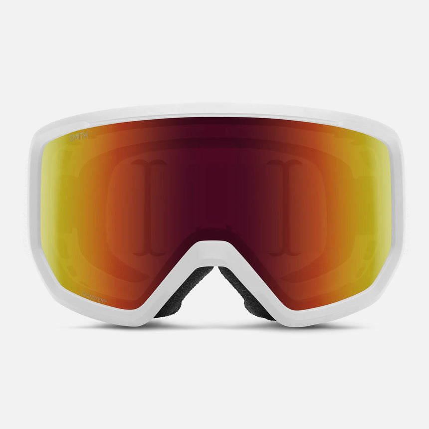 SMITH Transfer Goggle 2026 - White/Red Sol-X Mirror
