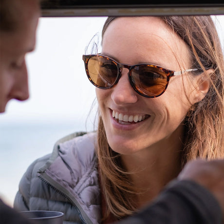 SMITH Wander Sunglasses - Tort/ChromaPop Polarized Brown