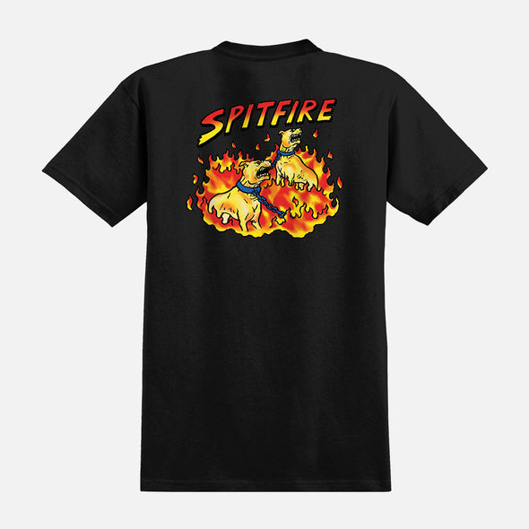 SPITFIRE Hell Hounds Tee - Black/Multi