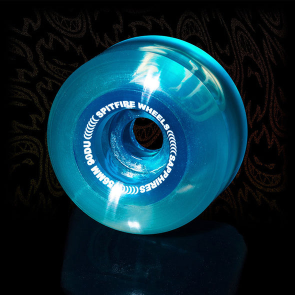 SPITFIRE Sapphire 90DU Wheels - Clear Blue