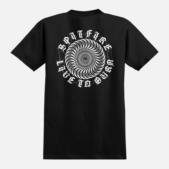 SPITFIRE Web Classic Tee - Black