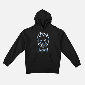 SPITFIRE  X April Chrome Bighead Hood - Black