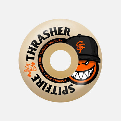 SPITFIRE X Thrasher F4 The City 99DU Radial Full Wheels - Natural