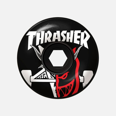 SPITFIRE X THRASHER Thrash & Burn Classic Full 80DU Wheels - Black