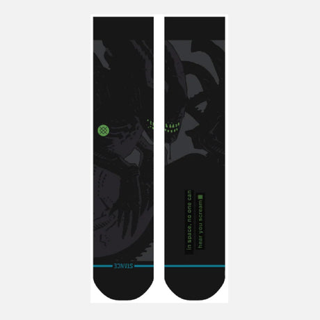 STANCE Alien Crew Sock - Black