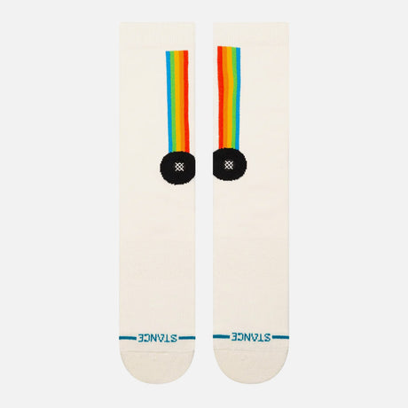 STANCE Aperture Sock - White