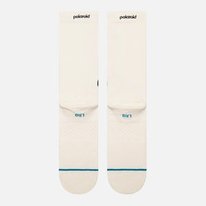 STANCE Aperture Sock - White