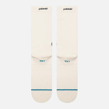 STANCE Aperture Sock - White