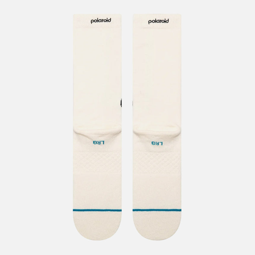 STANCE Aperture Sock - White