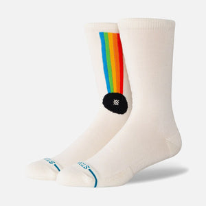 STANCE Aperture Sock - White
