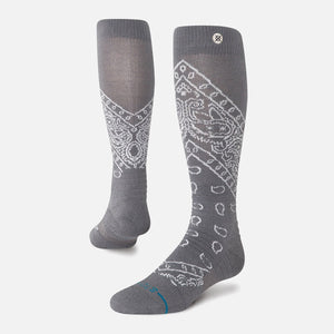 STANCE Barrio Mid Wool Snow Sock - Dark Grey