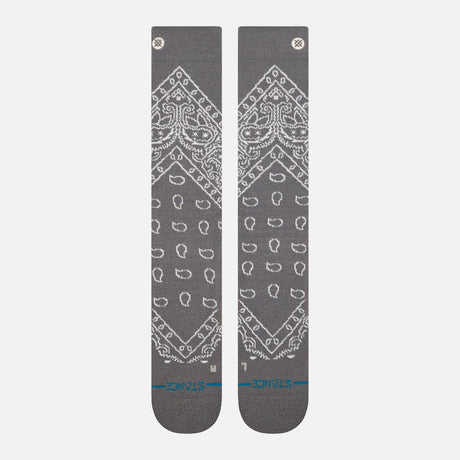 STANCE Barrio Mid Wool Snow Sock - Dark Grey