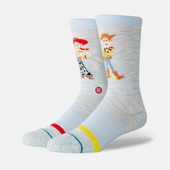 STANCE Best Friends Crew Sock - Light Blue