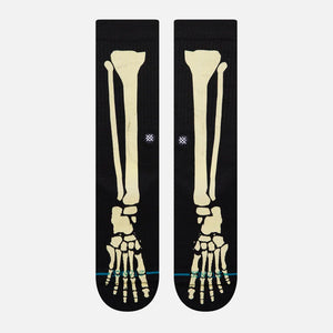 STANCE Bones 3 Sock - Black