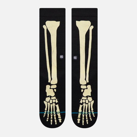 STANCE Bones 3 Sock - Black