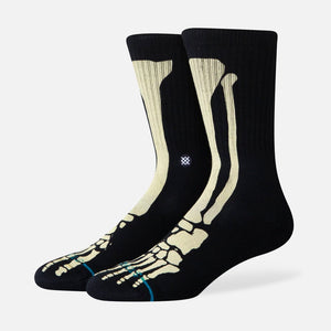STANCE Bones 3 Sock - Black
