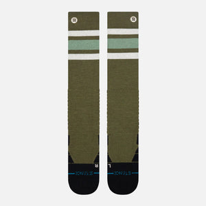 STANCE Boyd Mid Wool Snow Sock - Olive