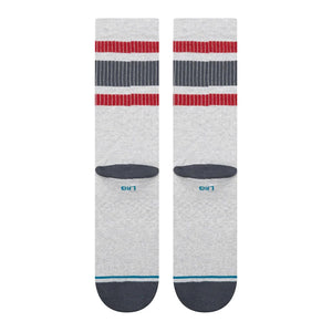 STANCE Boyd Pop Stitch Crew Sock - Heather Grey
